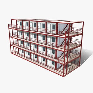 Construction Site Container Building