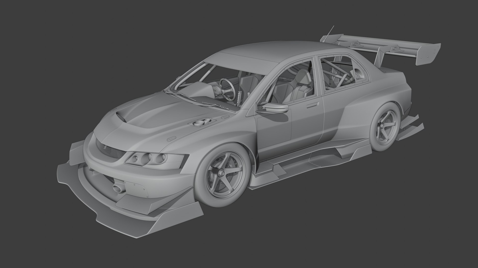 3D model Lancer Evo 9 Heavy Mod https://p.turbosquid.com/ts-thumb/LQ/hTZtxF/5x/clay6/jpg/1746001519/1920x1080/fit_q87/e7ab406c17c3b0752d63e9131db1950802ef932e/clay6.jpg