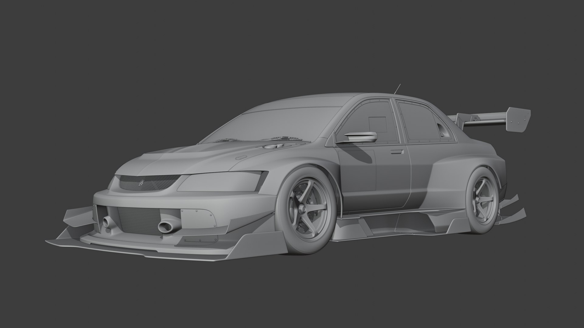 3D model Lancer Evo 9 Heavy Mod https://p.turbosquid.com/ts-thumb/LQ/hTZtxF/7g/clay/jpg/1746001513/1920x1080/fit_q87/21675bd74ec39356ec27f1f29a35b28464fb7bd4/clay.jpg