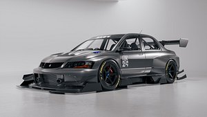 3D model Lancer Evo 9 Heavy Mod