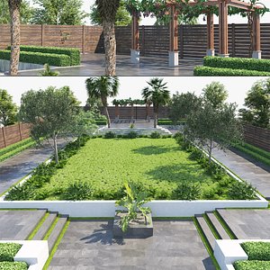 park landscape exterior scene