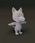 Cartoon Wolf Rigged Base Mesh 3D Model