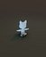 Cartoon Wolf Rigged Base Mesh 3D Model
