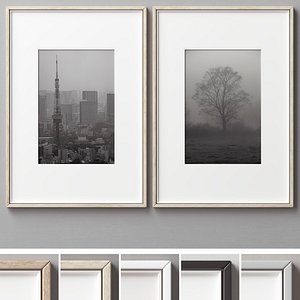 Picture Frames Set-460 3D model