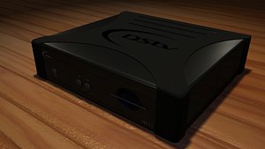 3D dstv decoder model