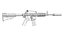 Battle Worn M4A1 Carbine