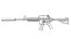 Battle Worn M4A1 Carbine