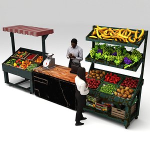 Greengrocer 3D model