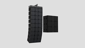 3D Concert Speakers Adamson E15 and E219 model