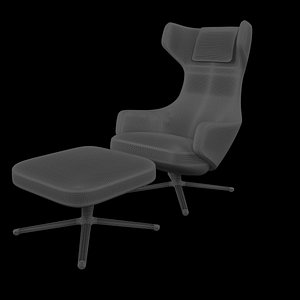 3D lounge chair model