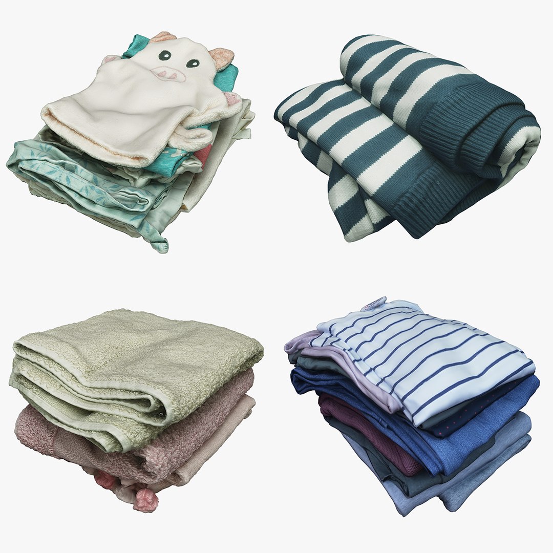Clothes Collection 91 Pile 3D Model - TurboSquid 2130784