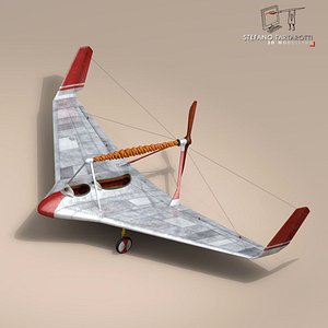 3d rubber airplan