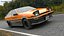 3D model Orange Toyota AE86 Trueno Simplified
