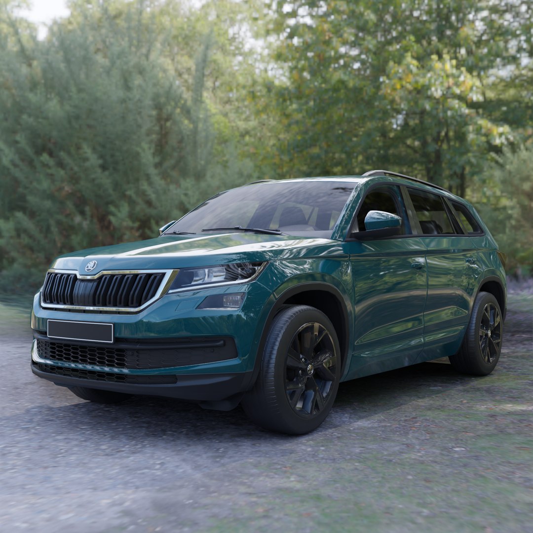 斯柯达科迪亚克 20173d模型