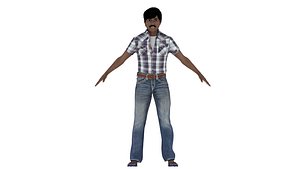 indian man 3D model