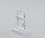 Manual Tapping Stand with Guided Spindle and Work Stops