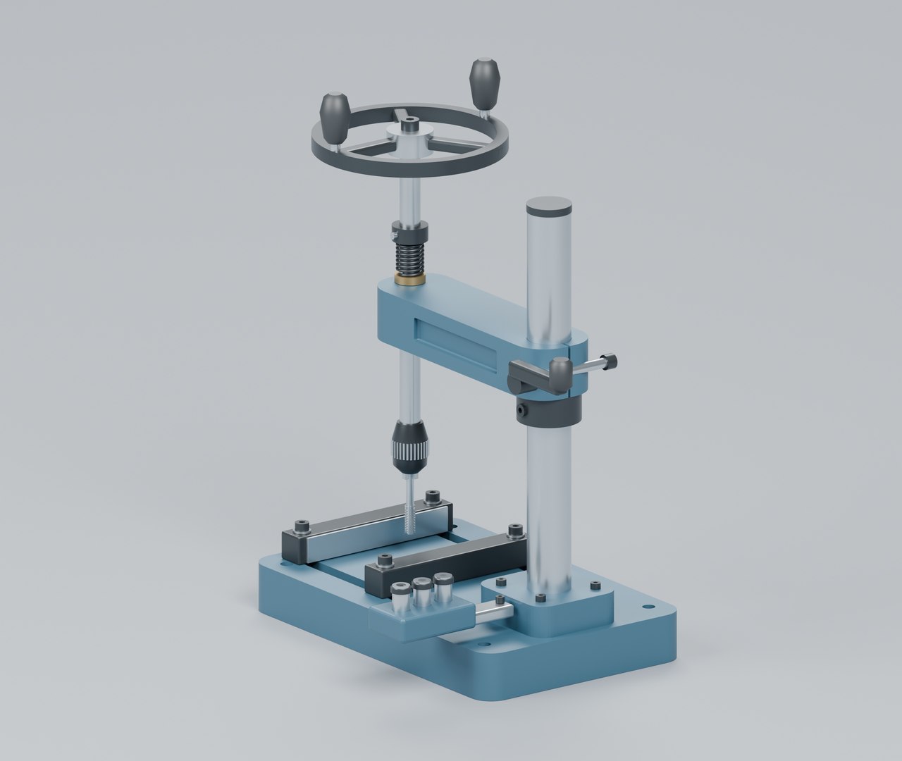 Manual Tapping Stand with Guided Spindle and Work Stops 3D model https://p.turbosquid.com/ts-thumb/LR/18XEDj/W2/02_reverse/jpg/1793272910/1920x1080/fit_q87/e353cf83760df3615323434a144882b05eeb6007/02_reverse.jpg