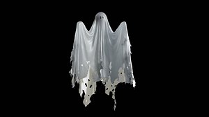 High Poly Ghost Model 2