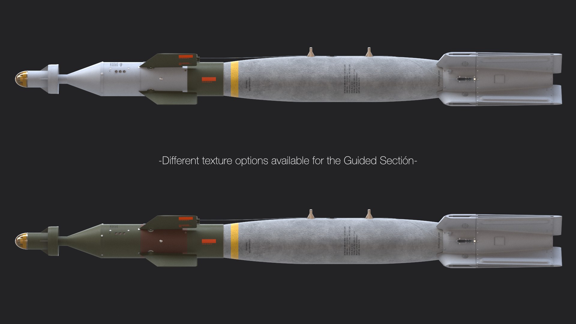 GBU-12 Paveway II US NAVY 3D - TurboSquid 2178718