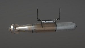3D torpedo mark13-2 model