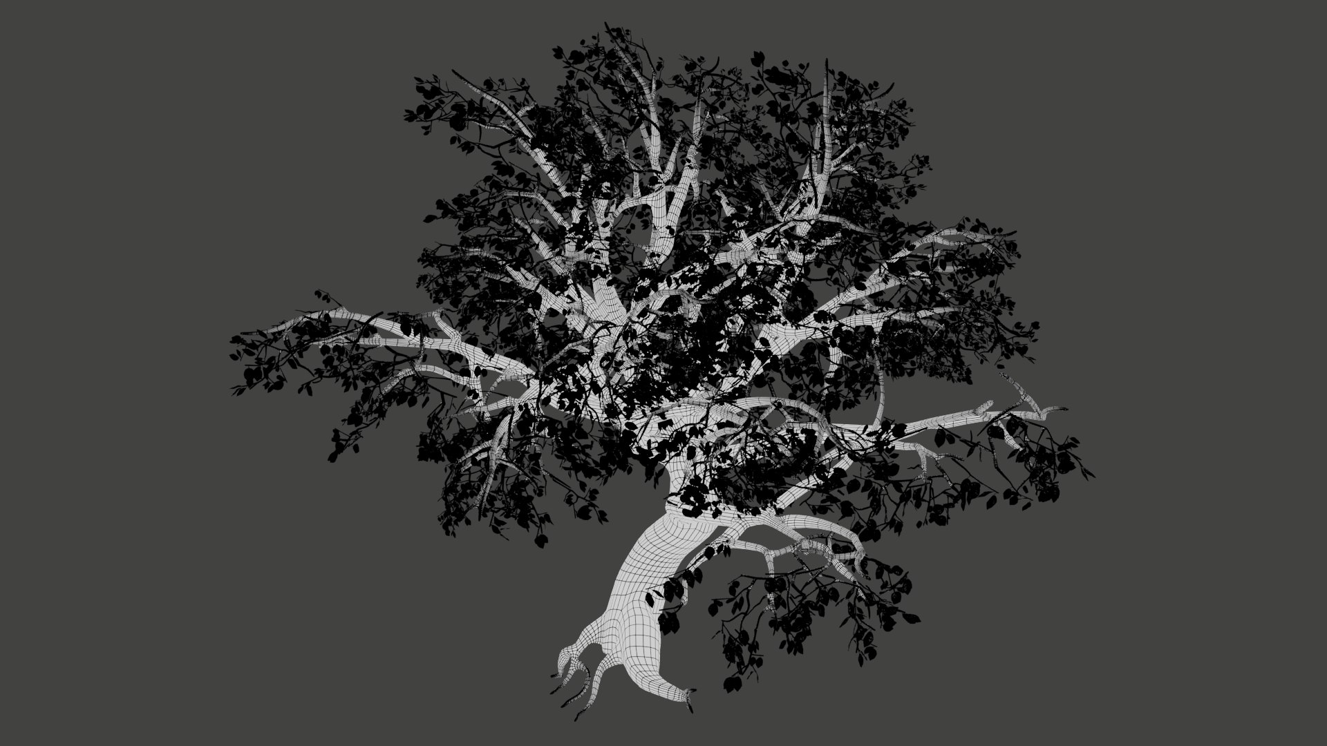 Tree In 3d Mesh Model - TurboSquid 2220019