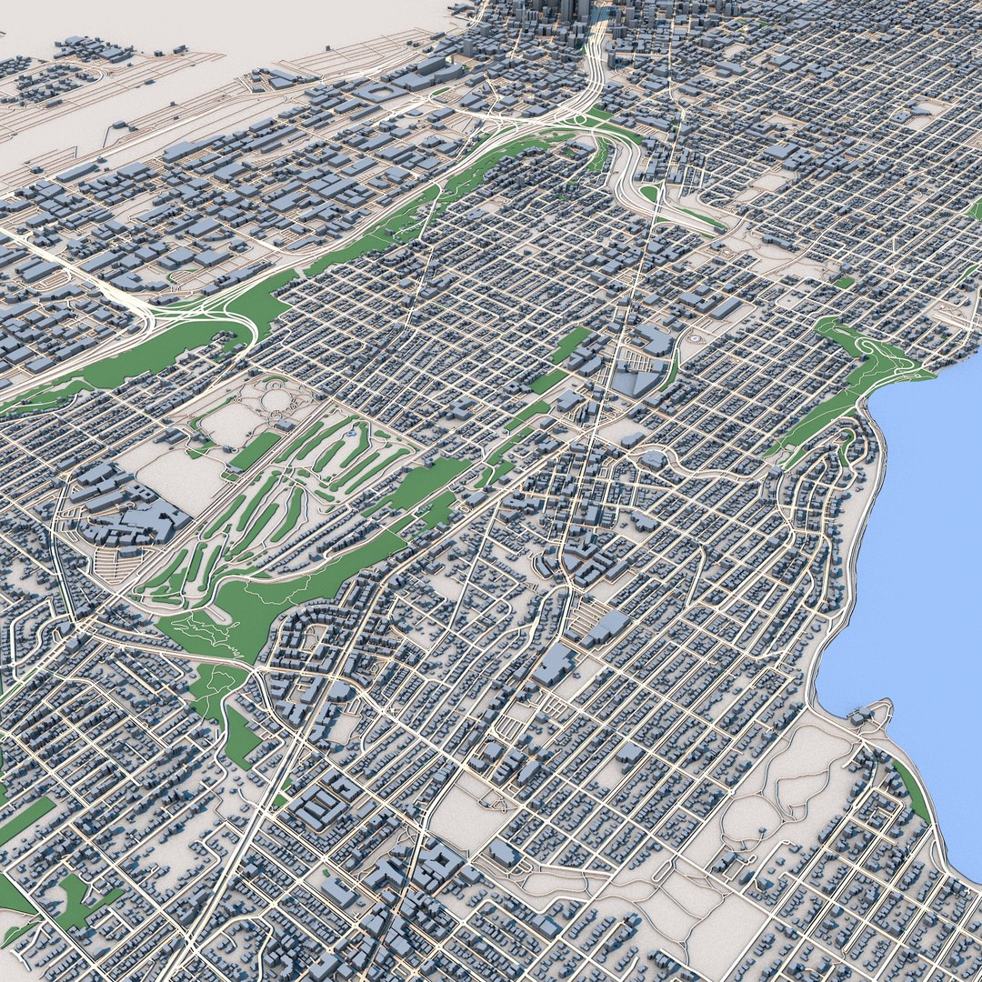 3D Seattle City Washington United States - TurboSquid 2308000