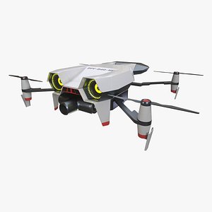 Sci-Fi Drone 3D model