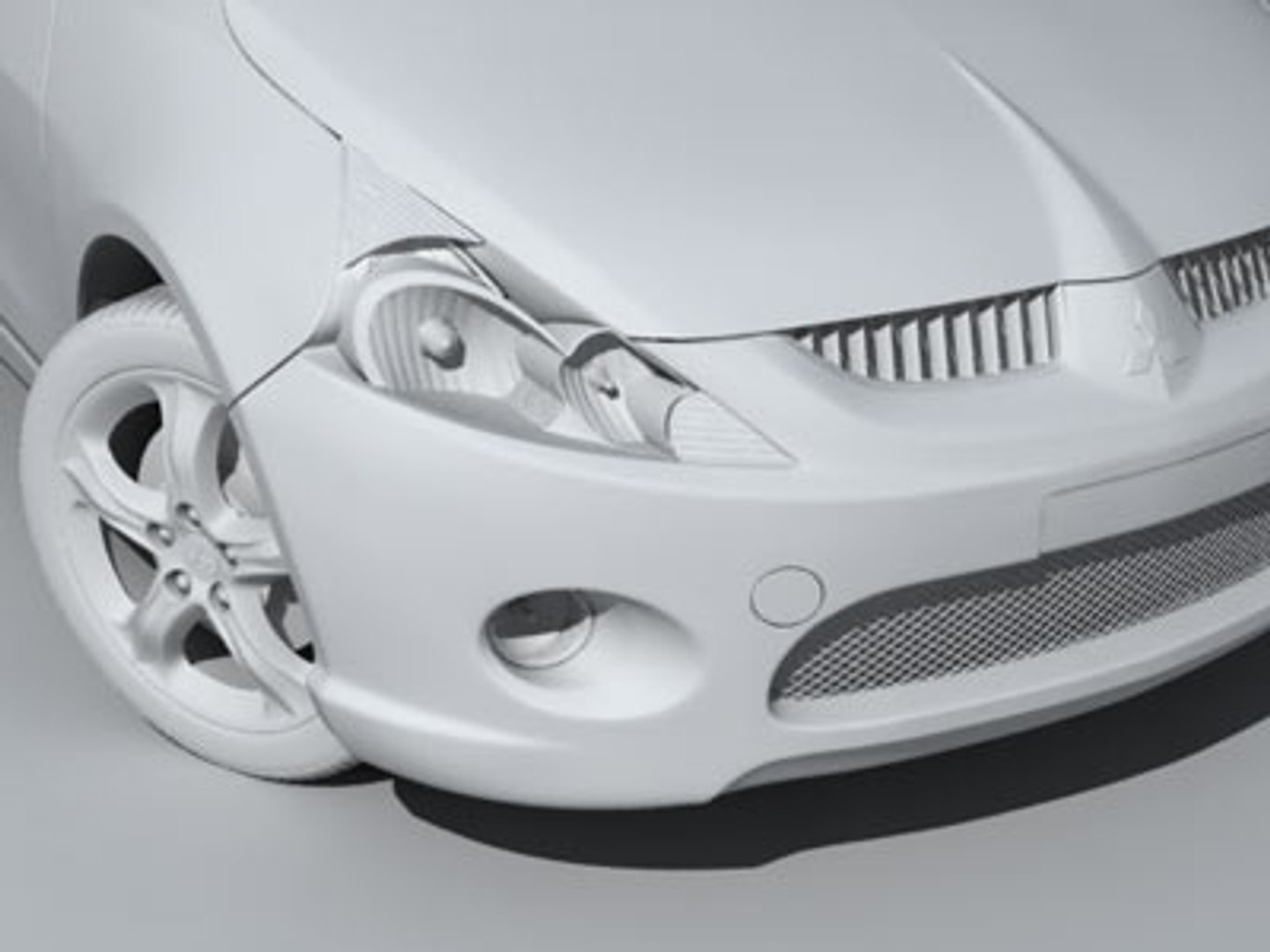 Mitsubishi Grandis 3d Model