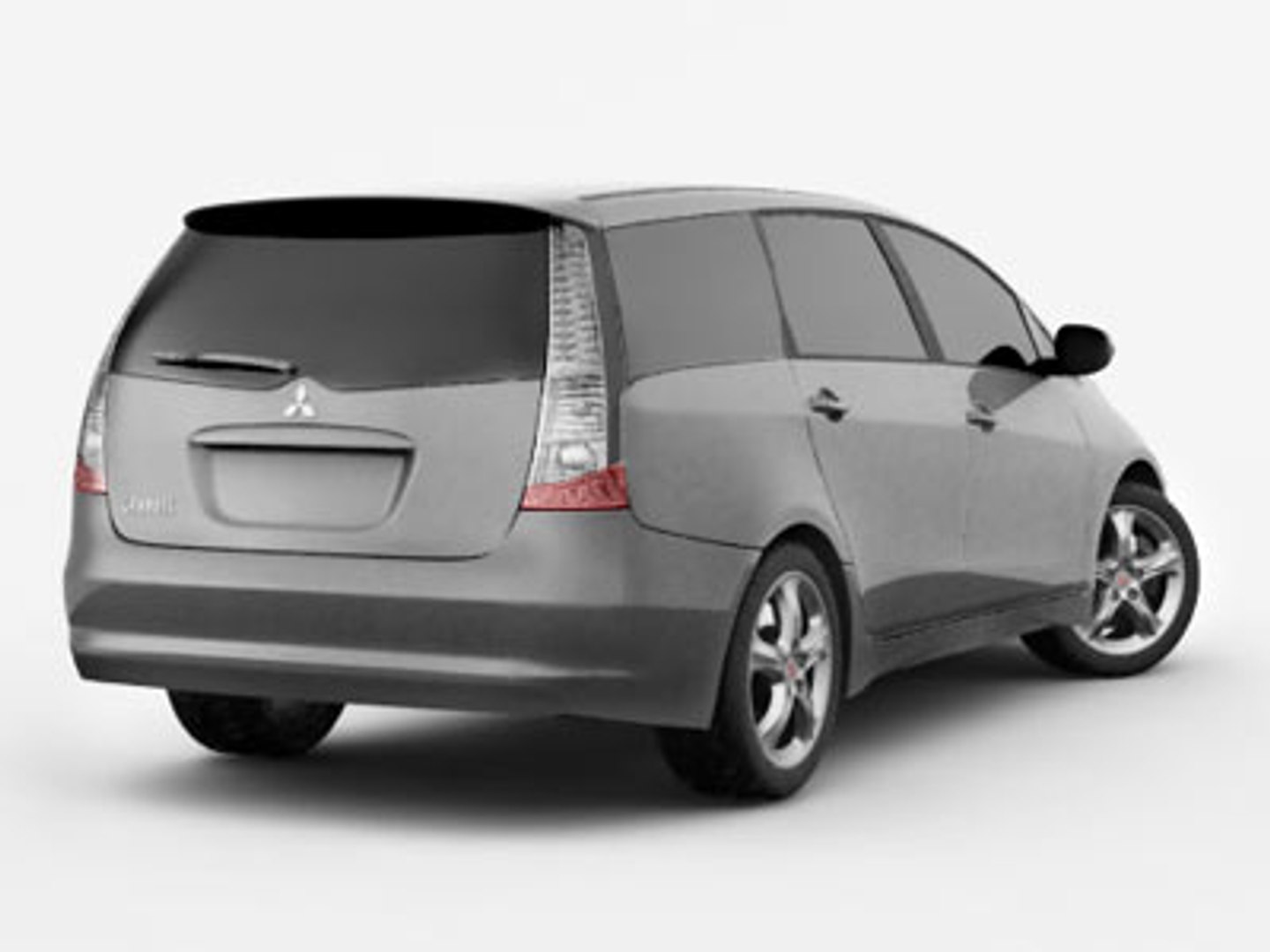 Mitsubishi Grandis 3d Model