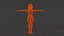 Cartoon Woman Ayse Low-poly Modelo 3D listo para el juego