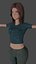 Cartoon Woman Ayse Low-poly Modelo 3D listo para el juego