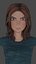 Cartoon Woman Ayse Low-poly Modelo 3D listo para el juego