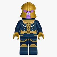 Lego Figure Thanos Cinematic Character