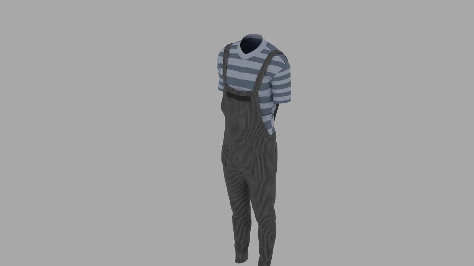 Prison Uniform 3D - TurboSquid 1973290