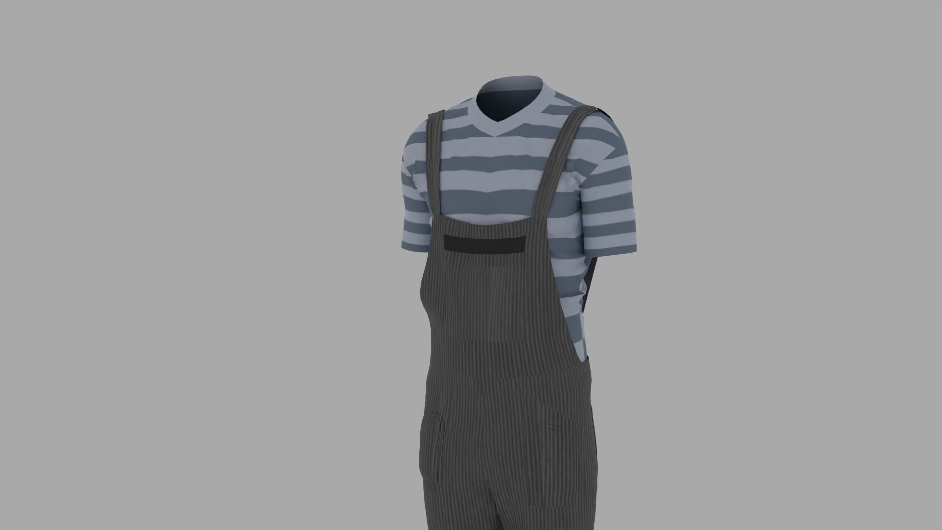 Prison Uniform 3D - TurboSquid 1973290