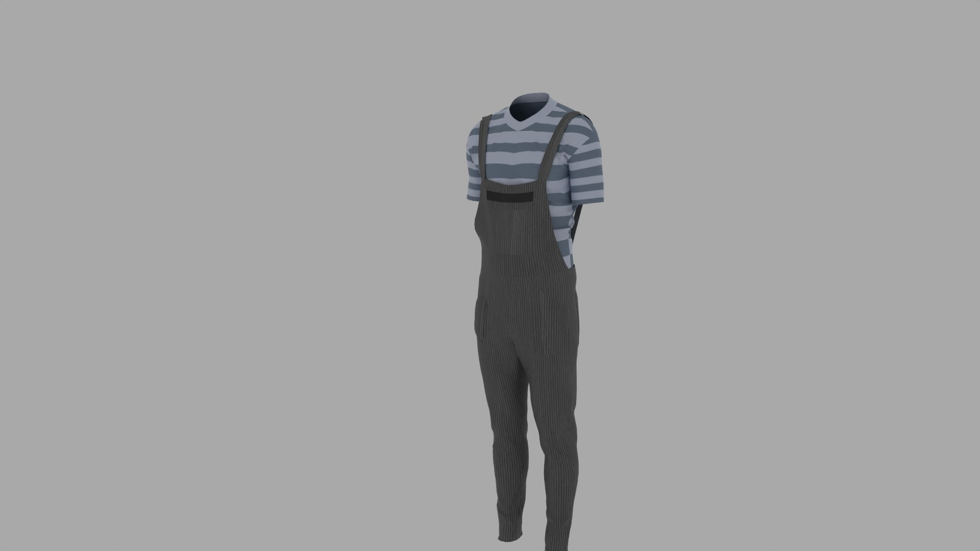 Prison Uniform 3D - TurboSquid 1973290