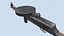Pistolet maszynowy Degtyaryov PPD-30 Low-poly PBR
