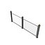 3D model Metal Fencing Barrier Models for Gardens and Sidewalk