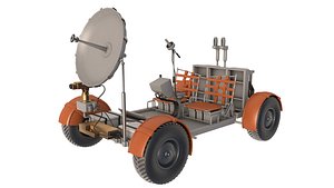 Lunar Roving Vehicle from Apollo 15 3D model