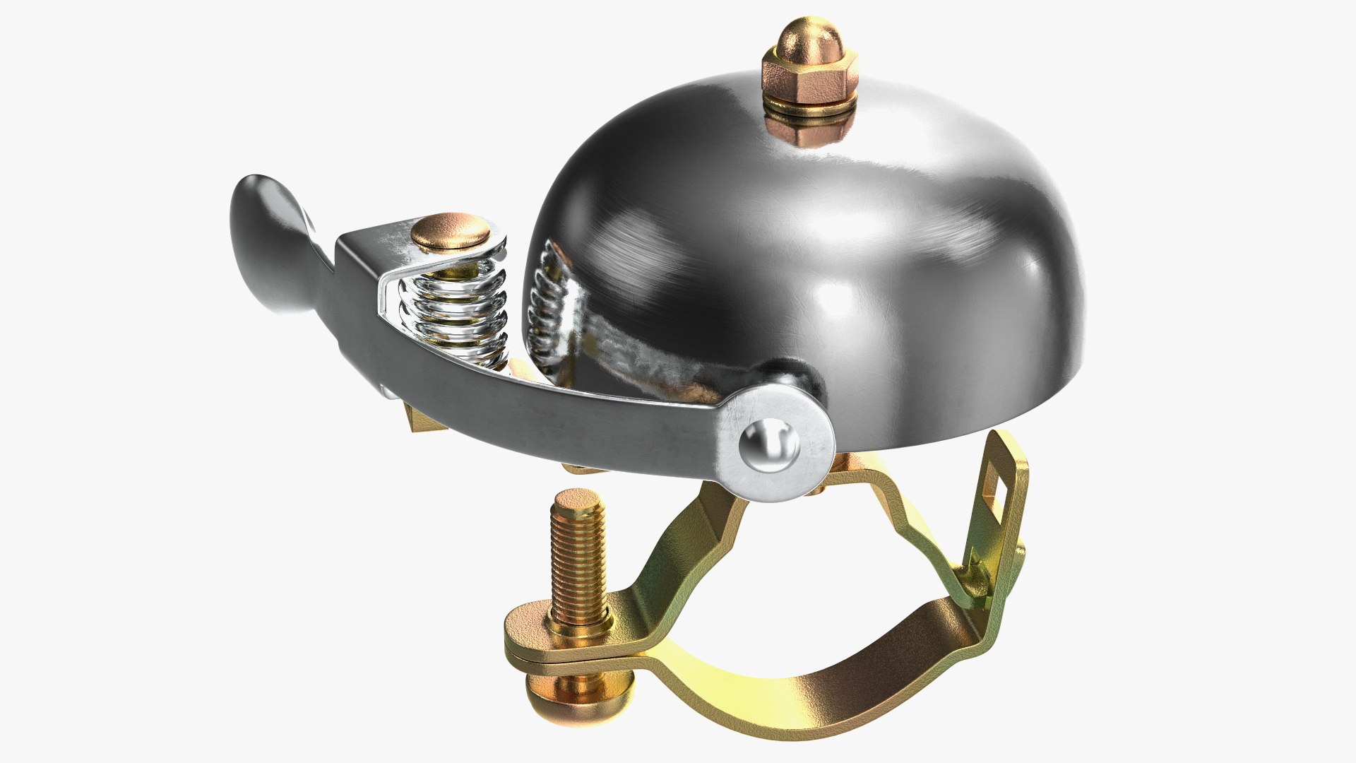 Antique bicycle top bell