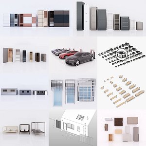 Best collection of parametric Revit Families on net 3D model