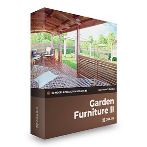 garden furniture 3D model