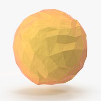 Low Poly Sun 03
