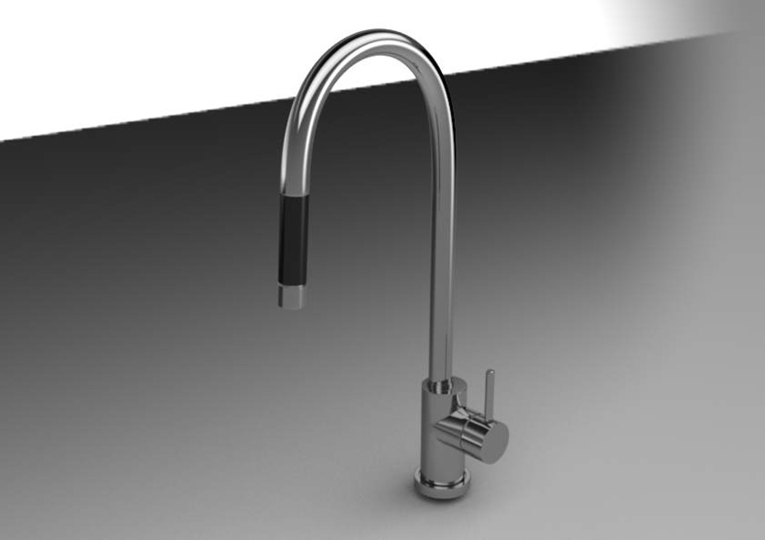 Kitchen Faucet 3d 3ds