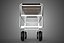 DISH TRANSPORT KITCHEN FOOD RESTAURANT ROLLING TRAY TROLLEY CART