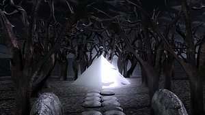 3ds max mysterious forest