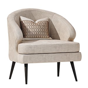 Arm chair 04 3D model
