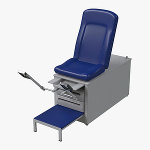 Exam Table Generic 3D Model