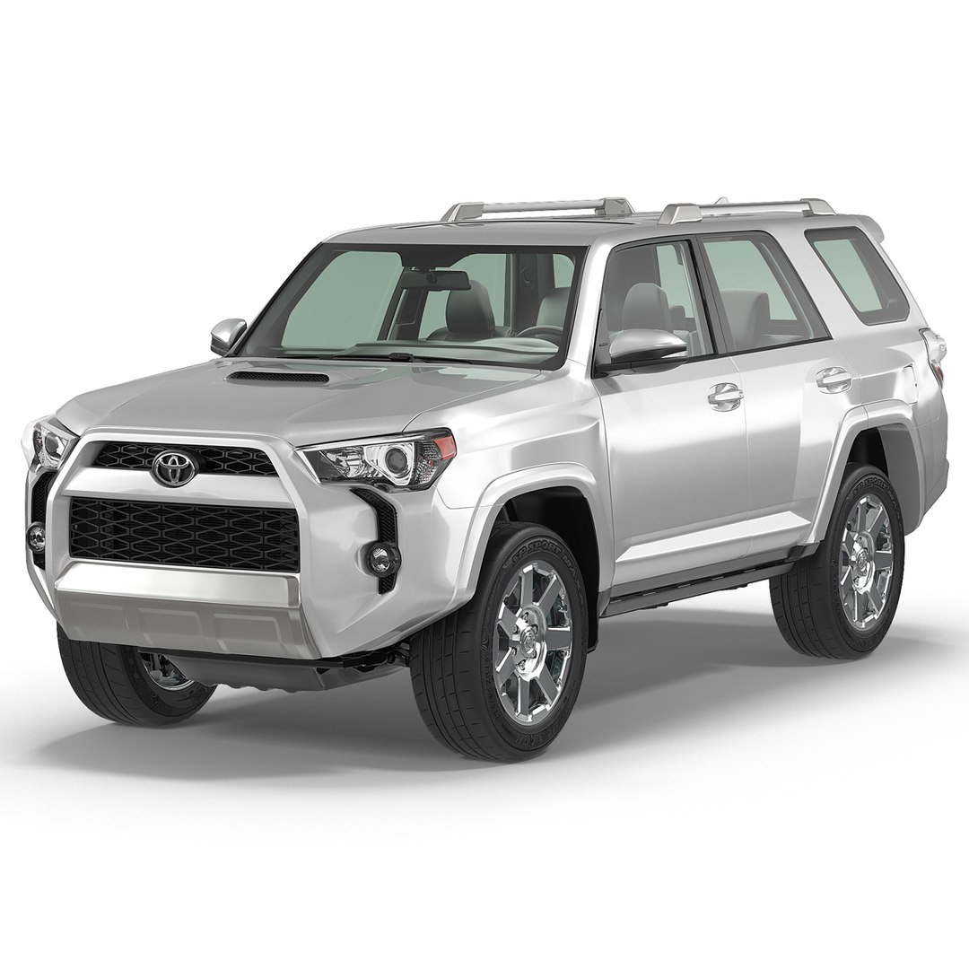 Toyota 4Runner 2015 Simple Interior 3D model preview