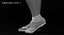 woman s legs sandals 3D